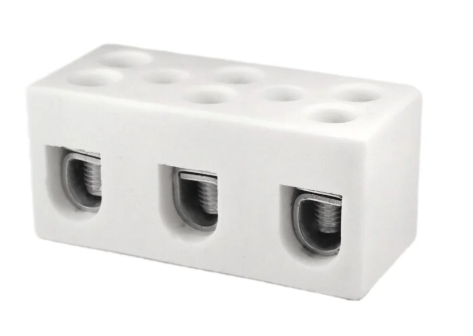 ONKA 10–16 mm² / 3-rail steatite / ceramic / porcelain terminal blocks – PORCELAIN TERMINAL BLOCK, 1070012