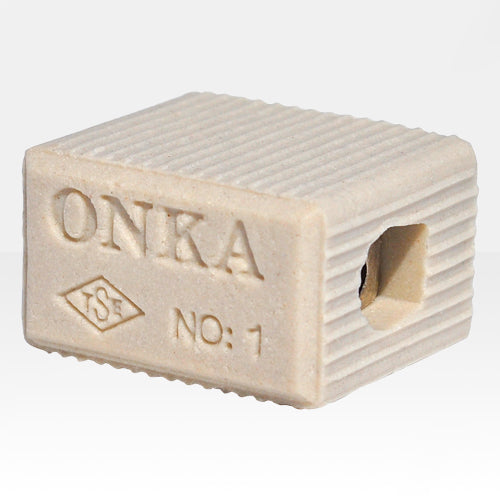 ONKA 0.75-1.5mm2 1POLE Steatite / Ceramic / Porcelain terminal block - PORCELAIN TERMINAL BLOCK, 1070008