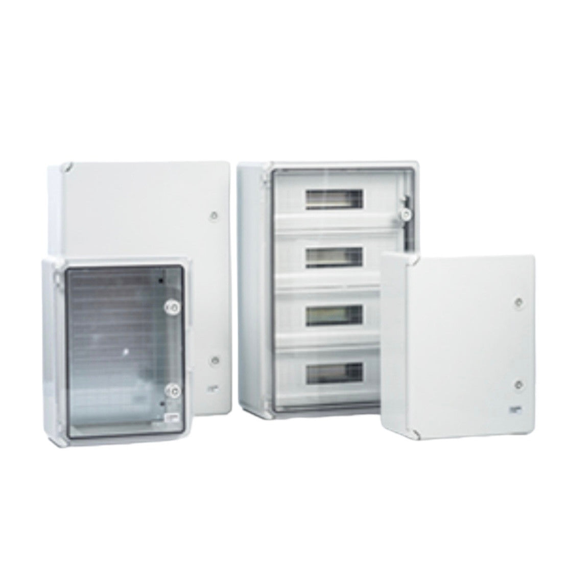 Prazni plastični razvodni ormari