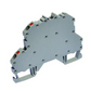OPK-C 2.5 mm² spring double terminal block for DIN rail