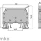 ONKA 6mm2 vijčana svorka za osigurač (osigurač není uključen) siva, 1010241