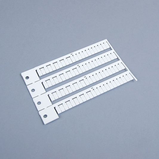 OD10-5P KOMBINIRANA OTLJEPAJUĆA ETIKETA BEZ ŠTAMPE (za terminalne blokove 1,5 mm²)