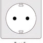 Kompaktni namotavajući produžni kabel / kabelski bubanj, 10m 4 utičnice IP20, termalni / dječji osigurač, 3x1mm2, SCHUKO tip, PKE-10310-F