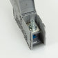 ONKA 120mm2 M10 Bolted busbar connector / terminal for DIN rail with protective cover, gray, 1030073