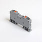 ONKA 10mm2 spring connector for rail terminal block Terminal for DIN rail 2-wire gray, 1020044