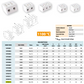 ONKA 6-10mm2 / 3-rail Steatite / Ceramic / Porcelain terminal block - PORCELAIN TERMINAL BLOCK, 1070007