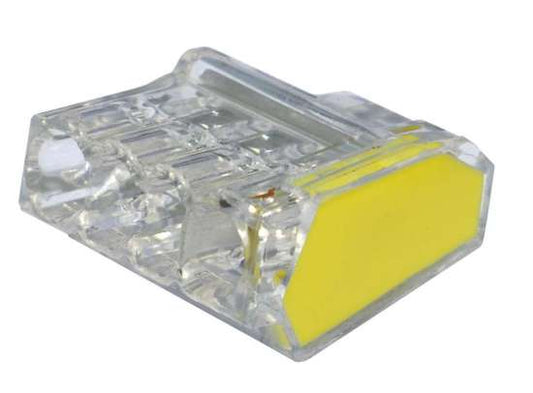 2.5 mm² TRANSPARENT 4-POLE PLUG CONNECTOR