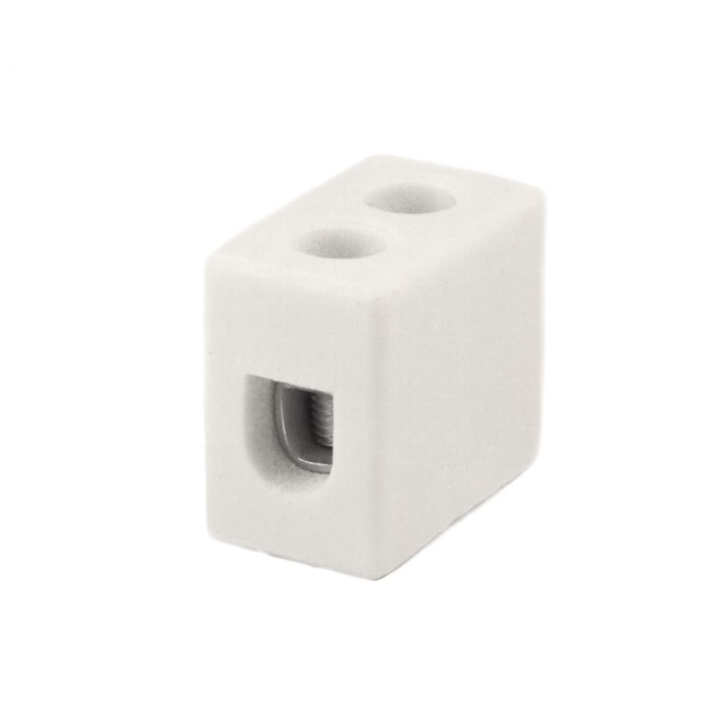 ONKA 2.5-4mm2 1POLE Steatite / Ceramic / Porcelain connector - PORCELAIN TERMINAL BLOCK, 1070009