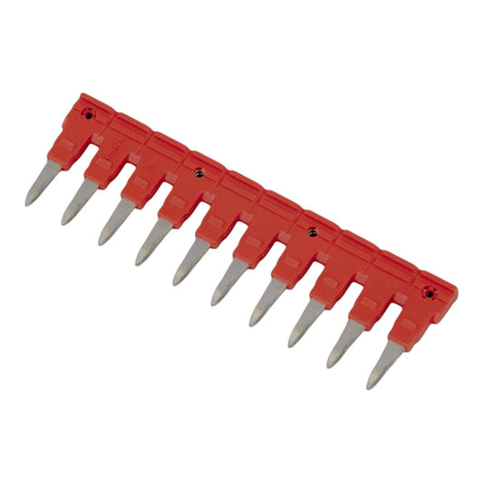 ONKA 6/10 Utikački 10-polni češaljasti mostić izoliran, za stezaljku sa oprugom 6mm2, 1060129