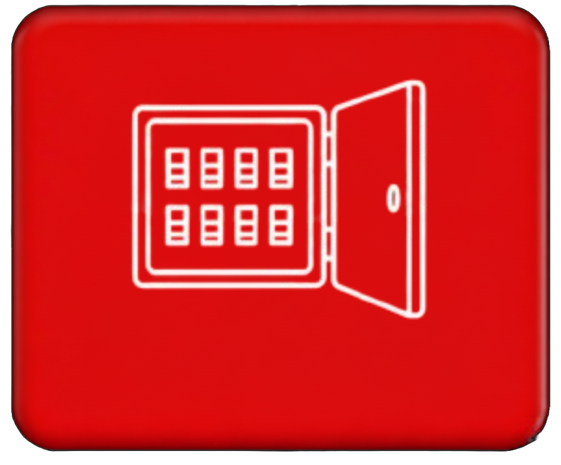 Prazni plastični razvodni ormari