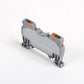 ONKA 1.5mm2 spring connector for DIN rail, terminal clamp 2-wire, gray, 1020002