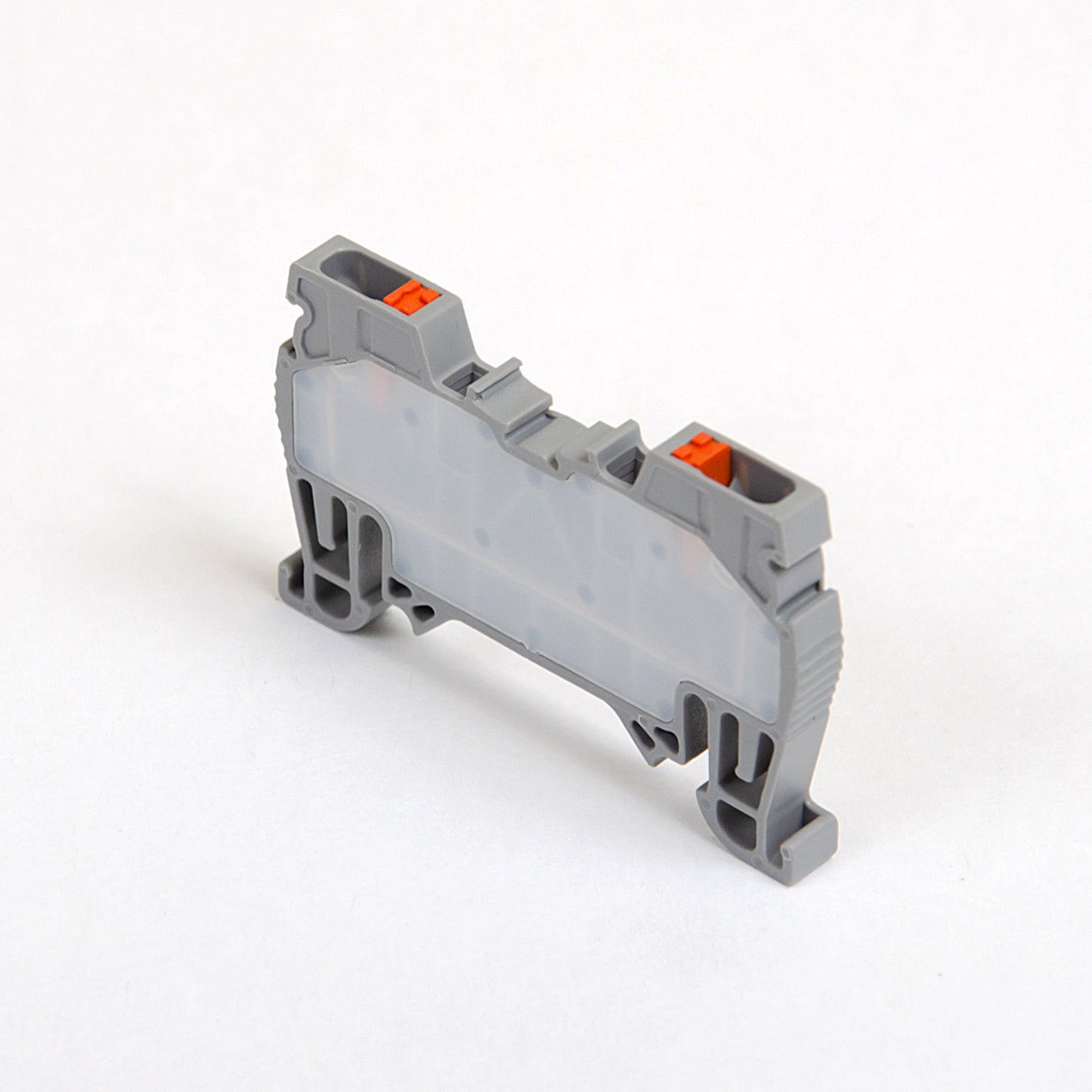ONKA 1.5mm2 spring connector for DIN rail, terminal clamp 2-wire, gray, 1020002
