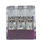 2.5 mm² TRANSPARENT THREE-POLE PLUG CONNECTOR